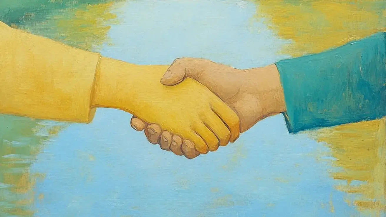 Handshake Illustration