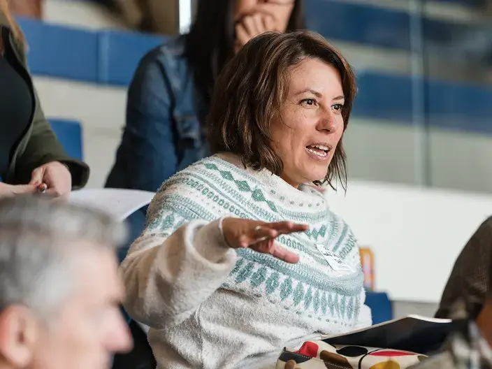 Discussion with experts